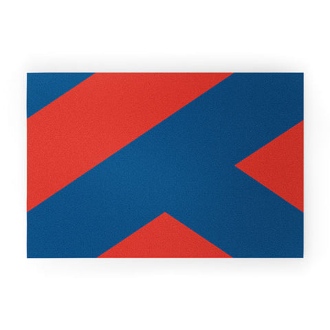 Triangle Footprint cc2 Welcome Mat