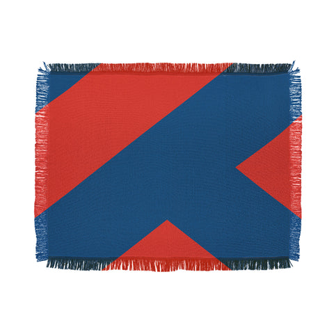 Triangle Footprint cc2 Throw Blanket