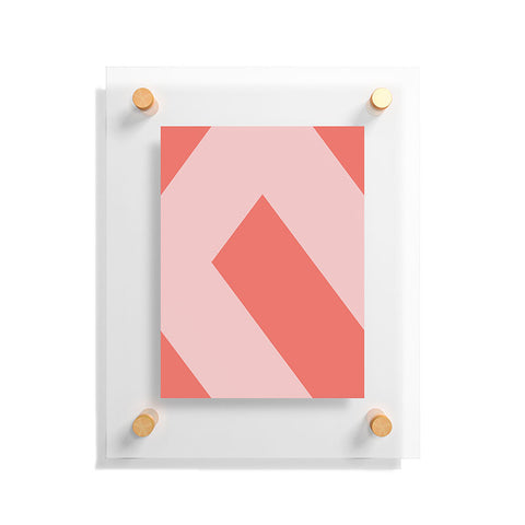 Triangle Footprint cc3 Floating Acrylic Print