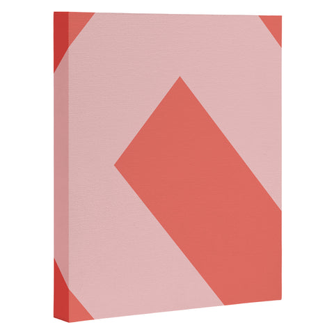 Triangle Footprint cc3 Art Canvas