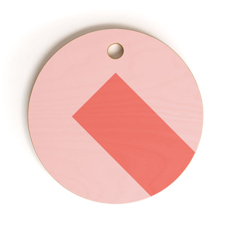 Triangle Footprint cc3 Cutting Board Round