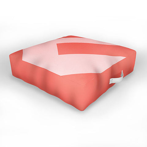Triangle Footprint cc3 Outdoor Floor Cushion