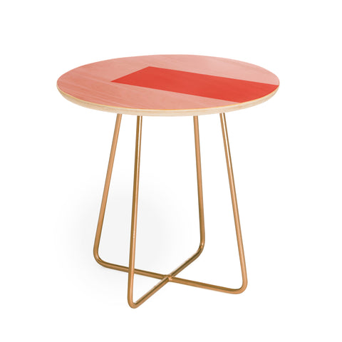 Triangle Footprint cc3 Round Side Table