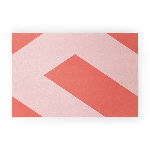 Triangle Footprint cc3 Welcome Mat