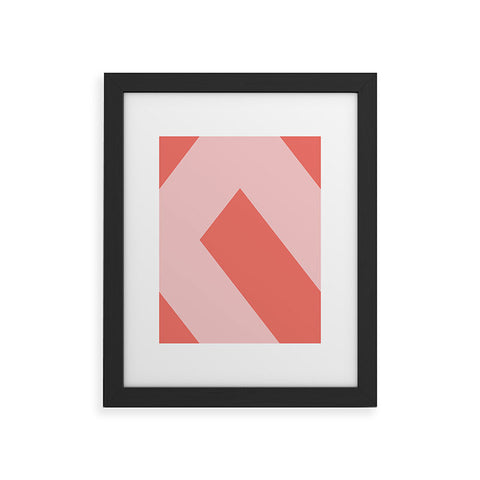 Triangle Footprint cc3 Framed Art Print