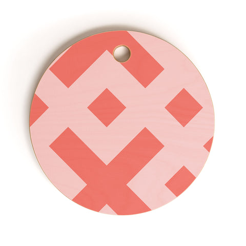 Triangle Footprint cc3mrpt Cutting Board Round