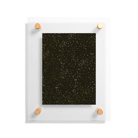 Triangle Footprint Cosmos1 Floating Acrylic Print