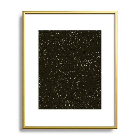 Triangle Footprint Cosmos1 Metal Framed Art Print