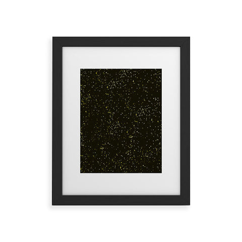 Triangle Footprint Cosmos1 Framed Art Print