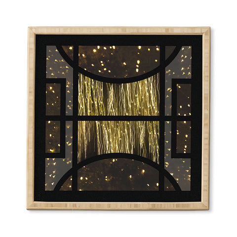 Triangle Footprint Cosmos3 Framed Wall Art