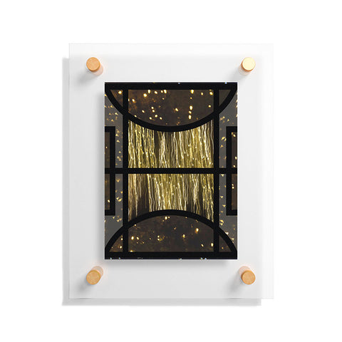 Triangle Footprint Cosmos3 Floating Acrylic Print