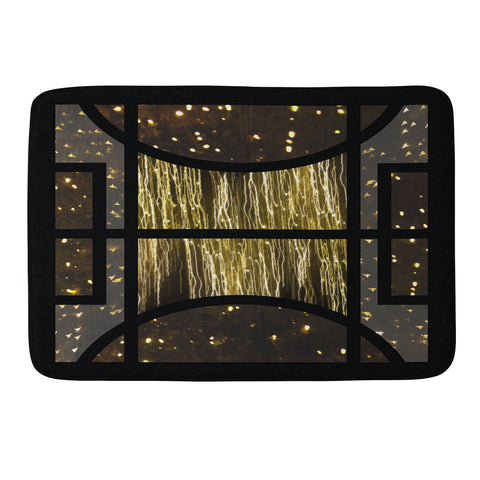 Triangle Footprint Cosmos3 Memory Foam Bath Mat