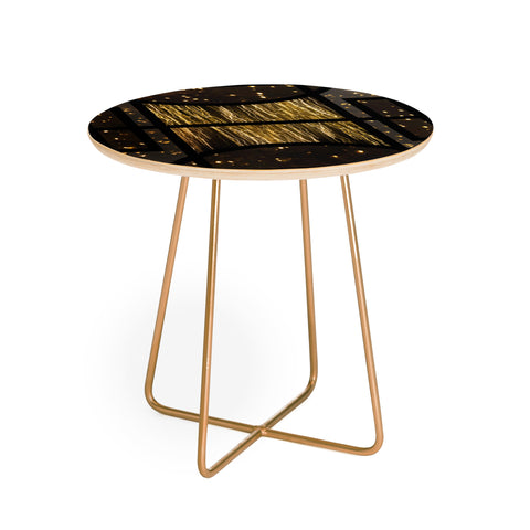 Triangle Footprint Cosmos3 Round Side Table