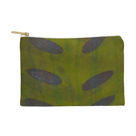 Triangle Footprint let us go Pouch