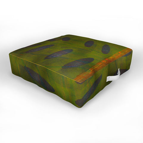 Triangle Footprint let us go Outdoor Floor Cushion