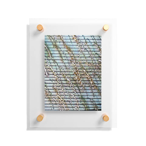 Triangle Footprint li1 Floating Acrylic Print