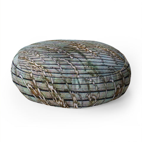 Triangle Footprint li1 Floor Pillow Round