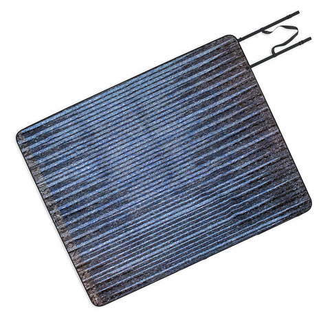 Triangle Footprint li2 Picnic Blanket