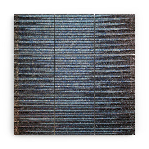 Triangle Footprint li2 Wood Wall Mural