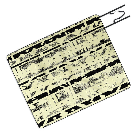 Triangle Footprint Lindiv1 Picnic Blanket