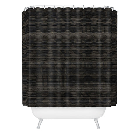 Triangle Footprint Lindiv2 Shower Curtain