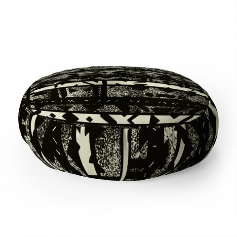 Triangle Footprint Lindiv4 Floor Pillow Round