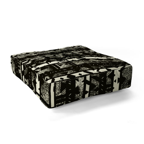 Triangle Footprint Lindiv4 Floor Pillow Square