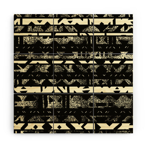 Triangle Footprint Lindiv4 Wood Wall Mural