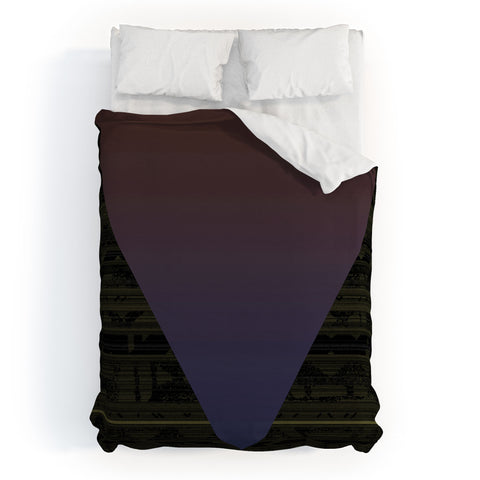 Triangle Footprint Lindiv5 Duvet Cover