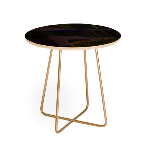 Triangle Footprint Lindiv6 Round Side Table