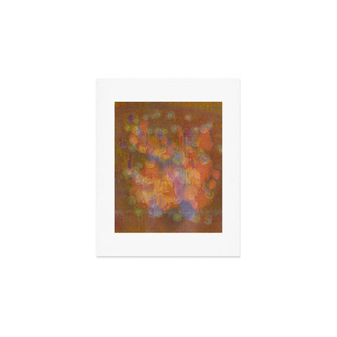 Triangle Footprint moments ago Art Print