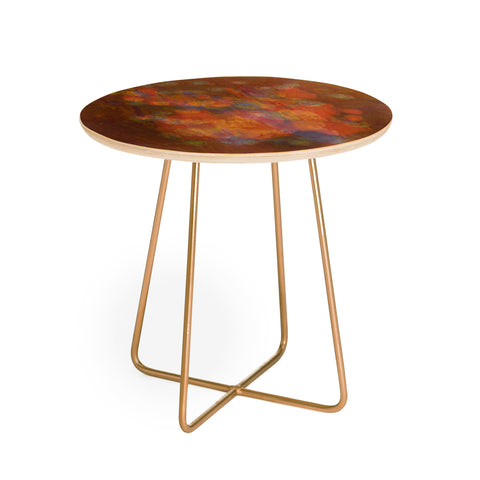 Triangle Footprint moments ago Round Side Table