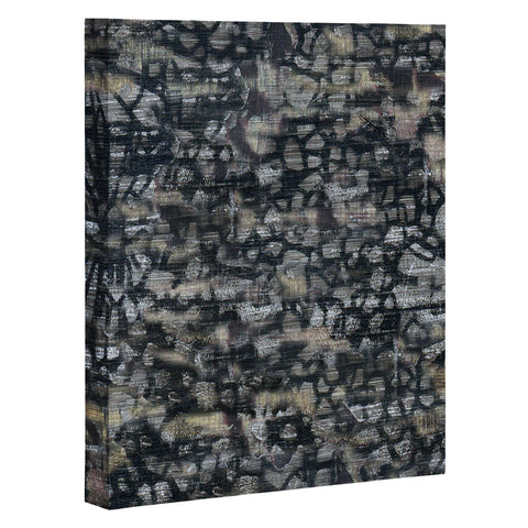 Triangle Footprint ms1c1 Art Canvas