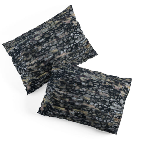 Triangle Footprint ms1c1 Pillow Shams