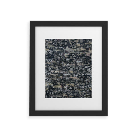 Triangle Footprint ms1c1 Framed Art Print