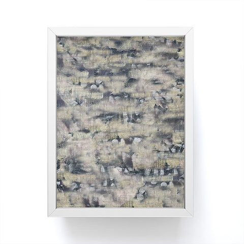 Triangle Footprint ms1c2 Framed Mini Art Print