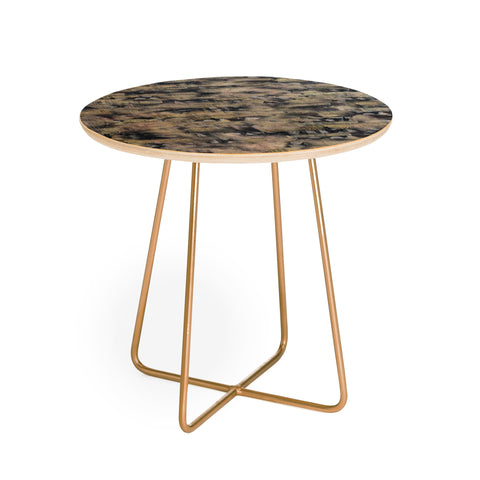 Triangle Footprint ms1c2 Round Side Table