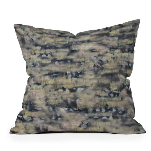 Triangle Footprint ms1c2 Throw Pillow