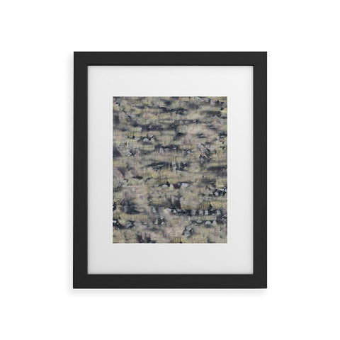 Triangle Footprint ms1c2 Framed Art Print