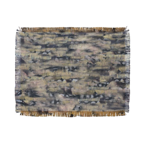 Triangle Footprint ms1c2 Throw Blanket