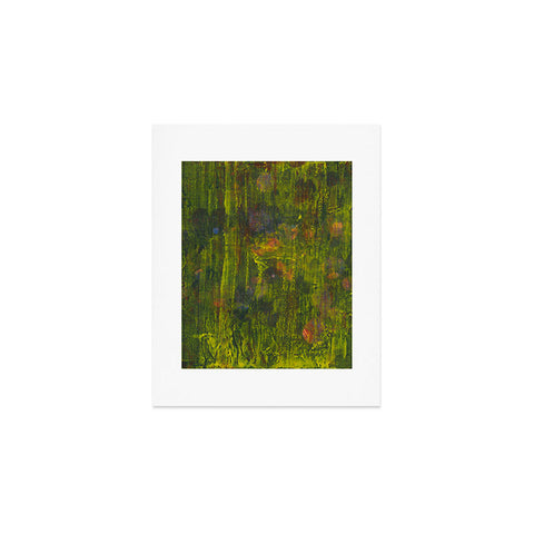 Triangle Footprint narrow the trace Art Print