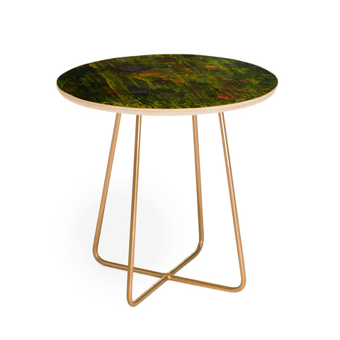 Triangle Footprint narrow the trace Round Side Table