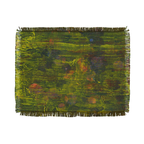 Triangle Footprint narrow the trace Throw Blanket