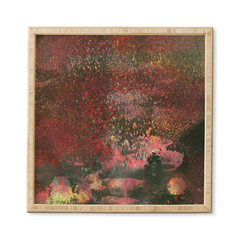 Triangle Footprint nobody is gonna move Framed Wall Art