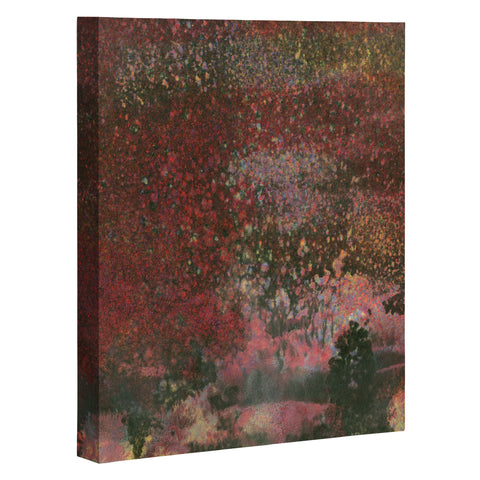 Triangle Footprint nobody is gonna move Art Canvas