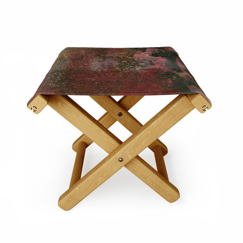 Triangle Footprint nobody is gonna move Folding Stool