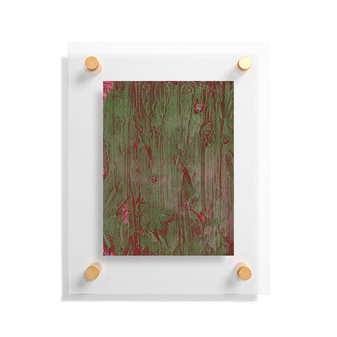 Triangle Footprint nothing to lose Floating Acrylic Print