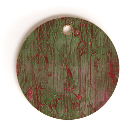 Triangle Footprint nothing to lose Cutting Board Round