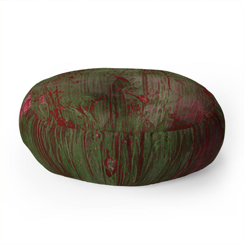 Triangle Footprint nothing to lose Floor Pillow Round