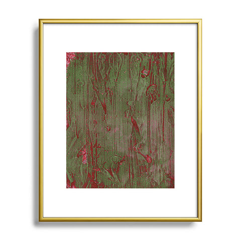 Triangle Footprint nothing to lose Metal Framed Art Print